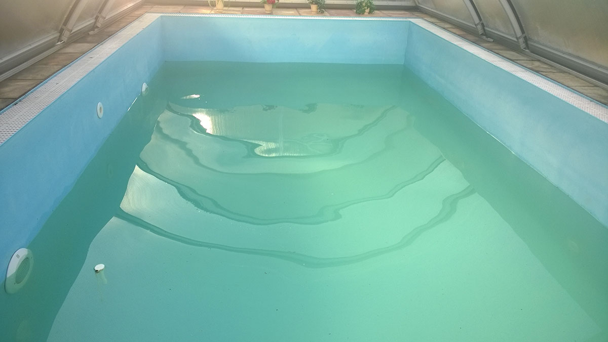 Odzimování bazénu